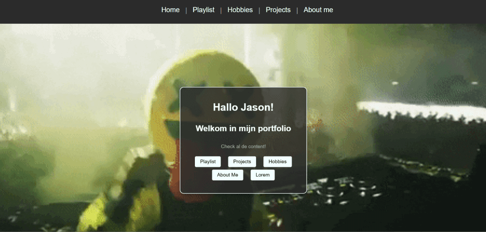 Project My Portfolio